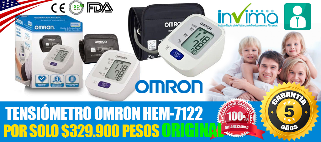 Tensiómetro de brazo Omron HEM-7122